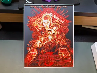 Stranger Things Season 3 HueForge