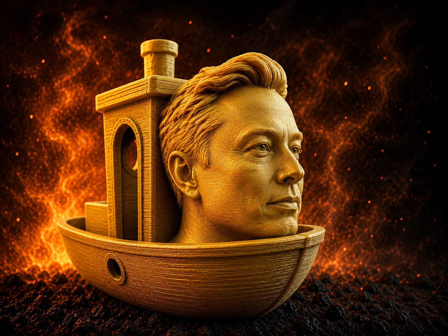 Elon Musk Benchy | Benchy Legends Collection