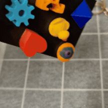 Fidget spinning key chain *customisable*