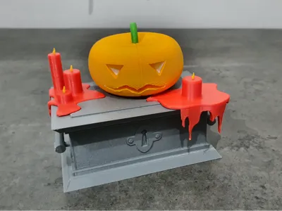 Desk Halloween Case TF2 