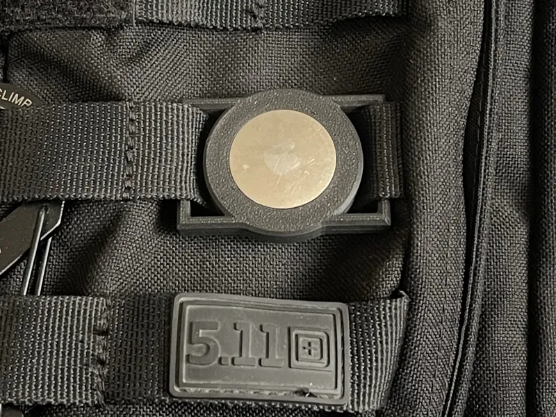 Airtag holder for MALLE system