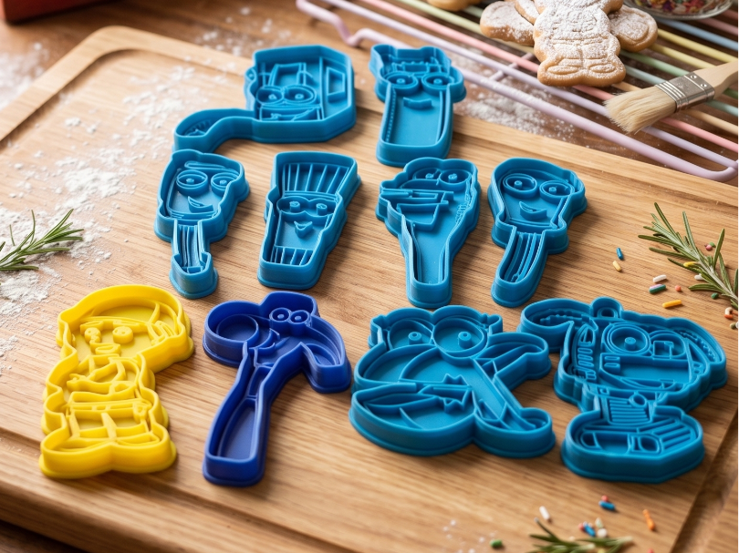 Cortantes de galletas - Manny a la obra
