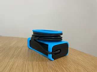 Laptop cable/charger holder