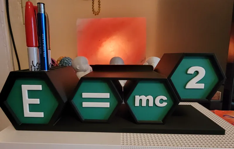 Desk Organizer E=mc2