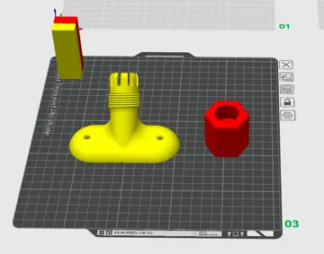 Modelo para impresión 3D: Besen / Gerätestielhalter — vista de referencia 3