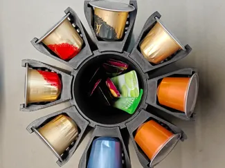 Nespresso旋转咖啡胶囊收纳架2.0