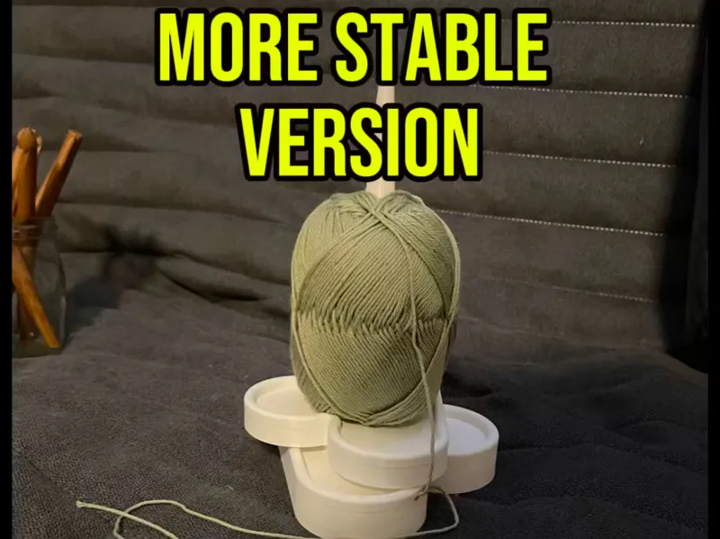 More Stable Rotating Heart Yarn Spinner