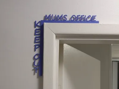Mums Office door decoration