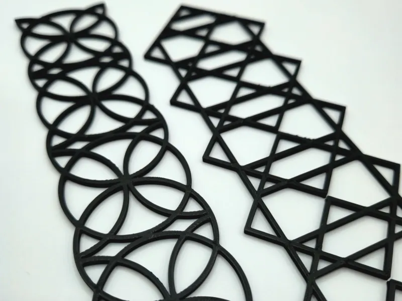 Pflanzenstecker-Geometrisch