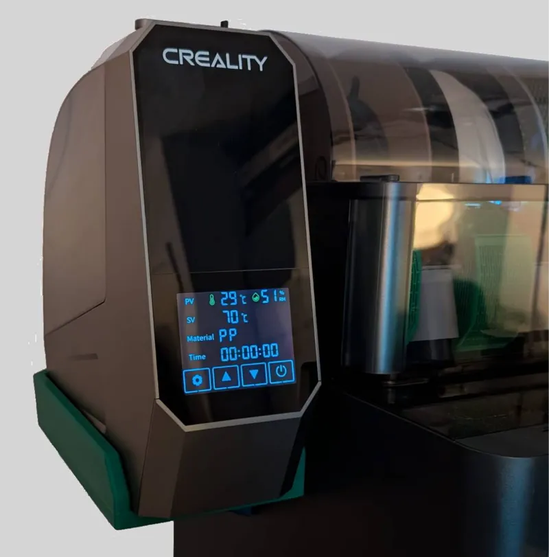 Creality Space Pi - Filament dryer mount
