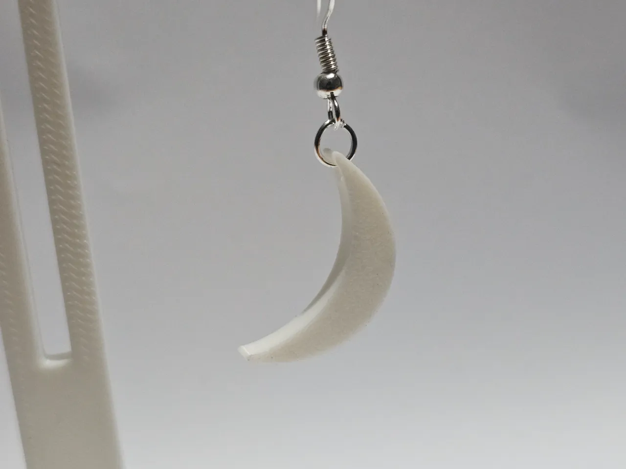 Crescent Moon Earrings! view 2