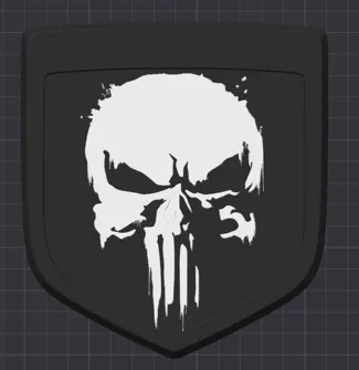 punisher badge for 4th gen ram
