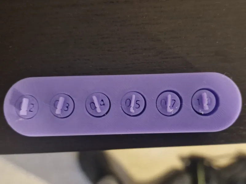 Fast tolerance test