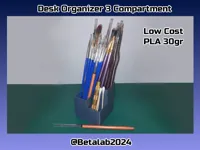 Organiseur de bureau à 3 compartiments — photo 3