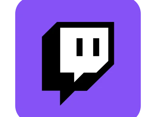 Portachiavi logo twitch
