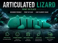 Lézard articulé flexible — photo 2