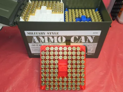 .45 ACP 880 Rounds Ammo storage.