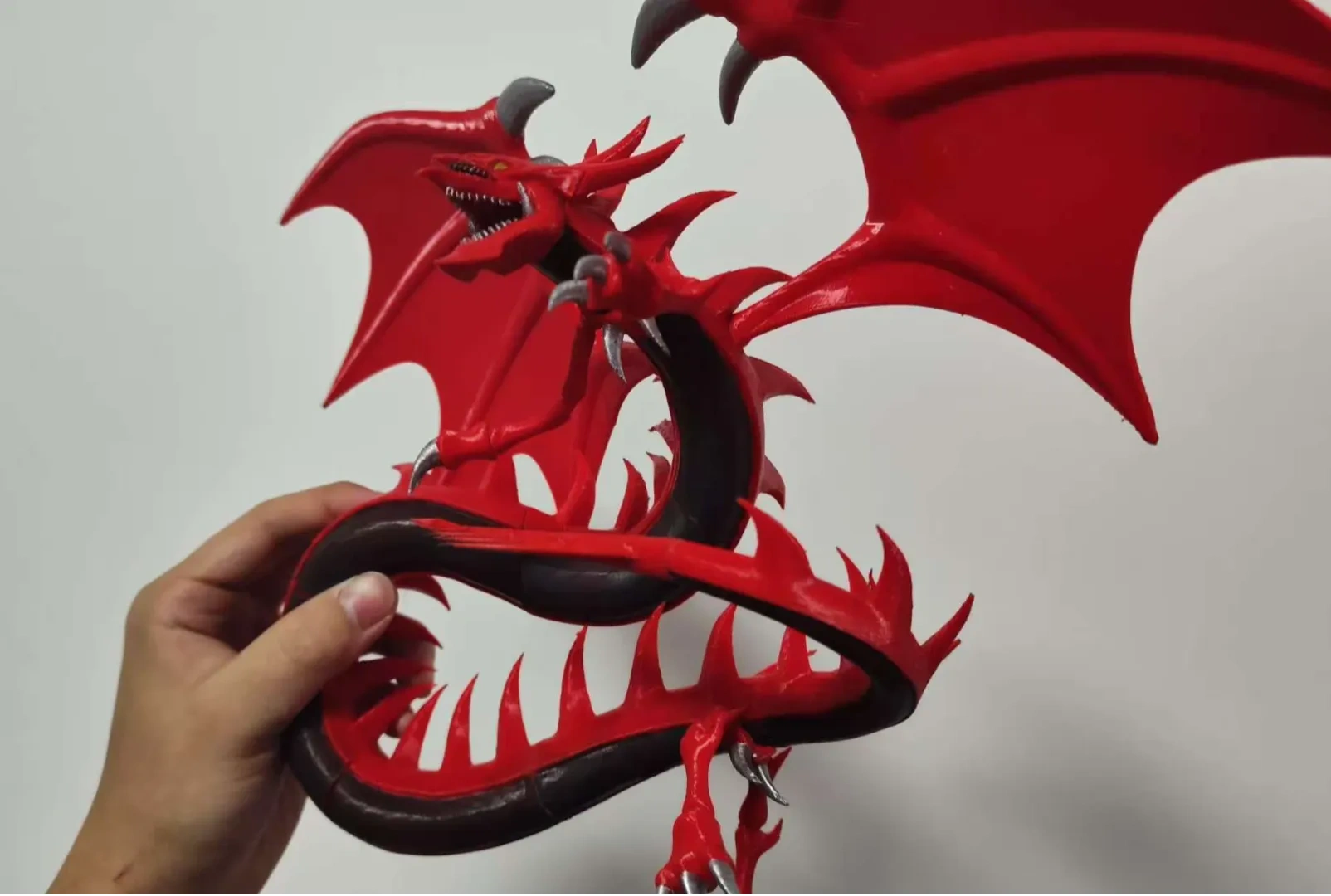 Miniatura 2 do modelo 3D 游戏王三幻神-天空龙手办