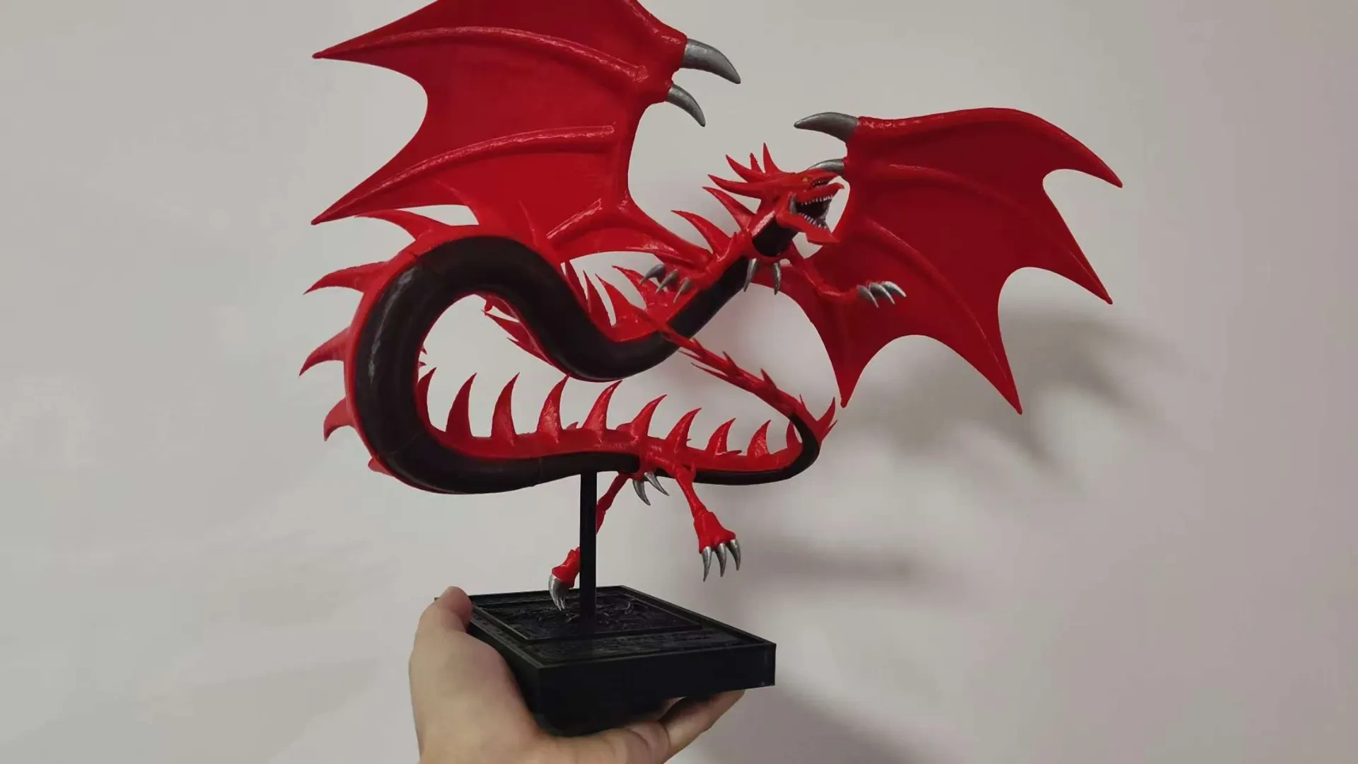 Miniatura 1 do modelo 3D 游戏王三幻神-天空龙手办
