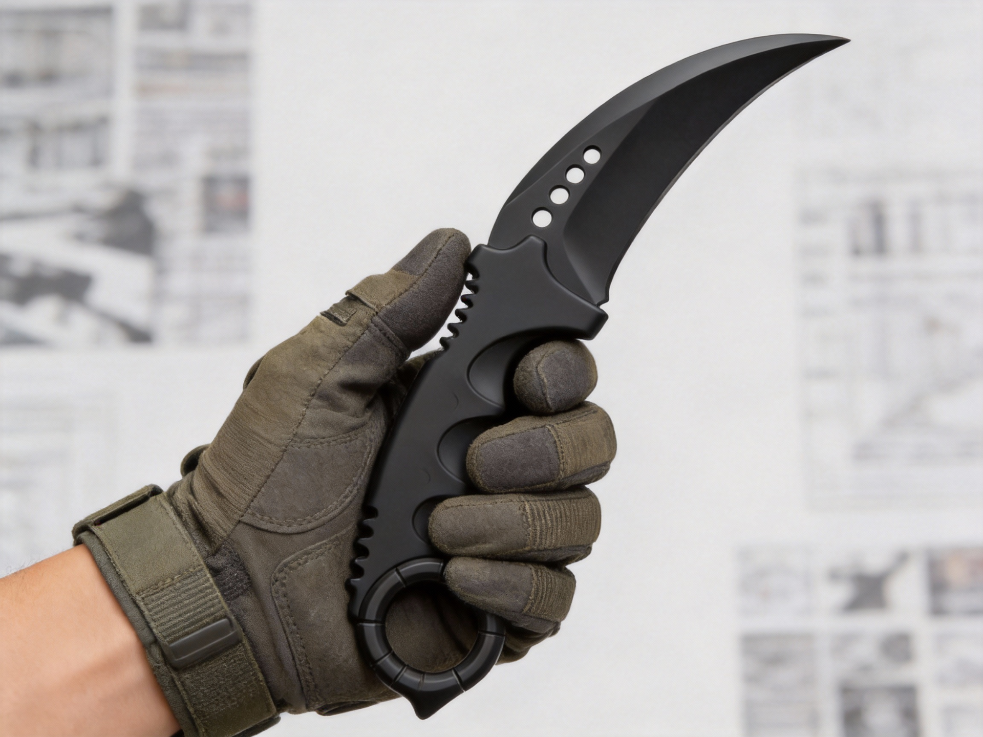 Shadow Claw Ring-Grip Tactical Karambit