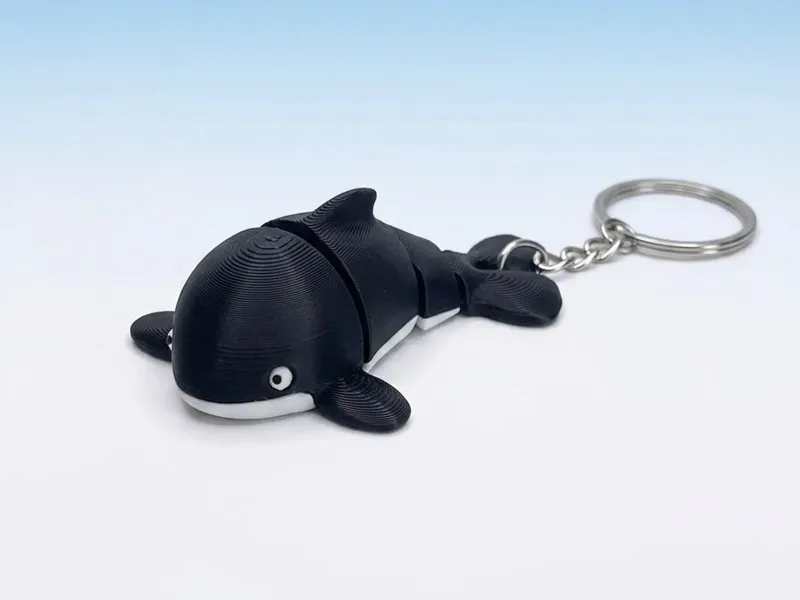 Flexi Orca keychain