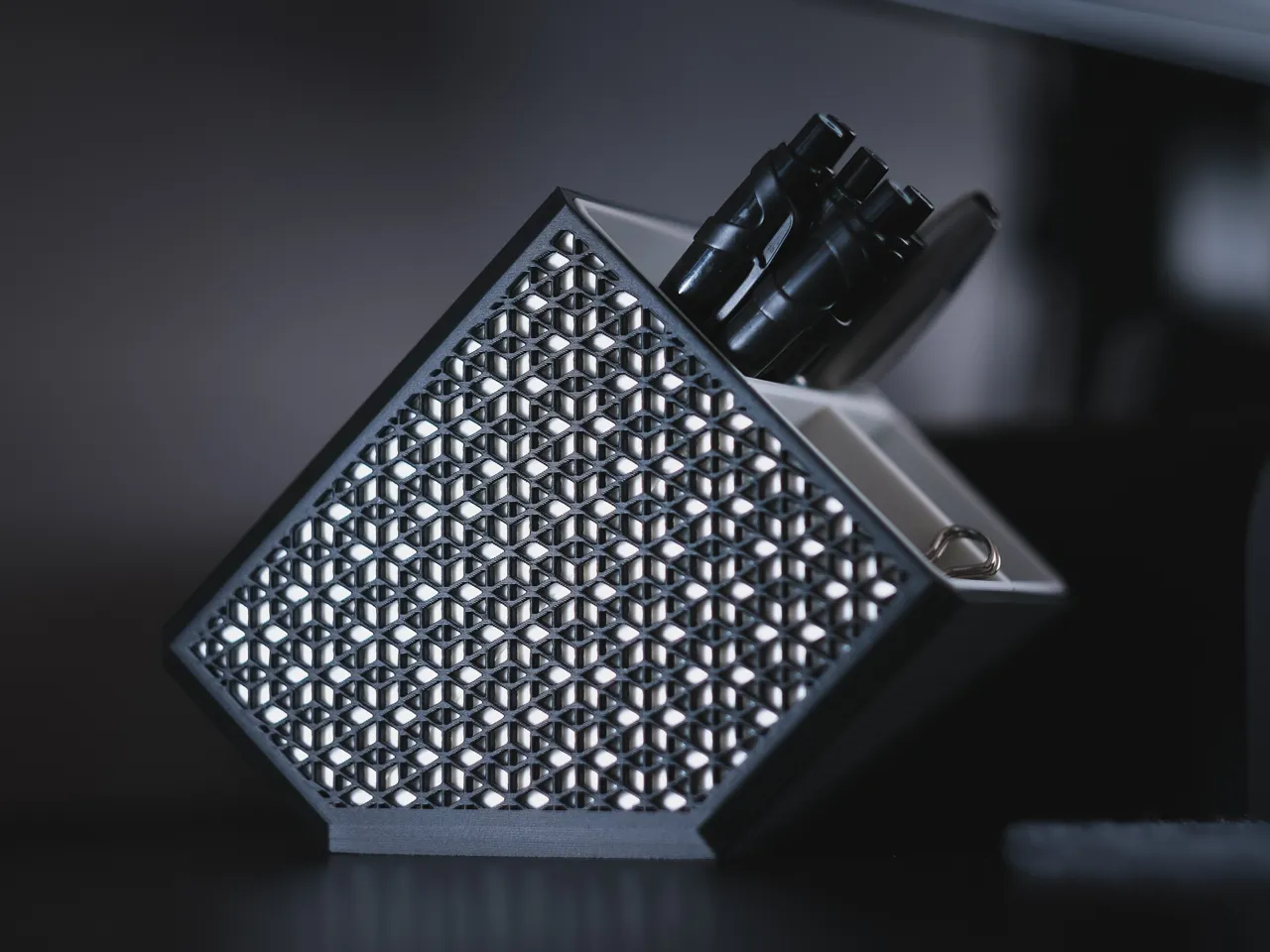 Kumiko Design Desk Organizer view 4