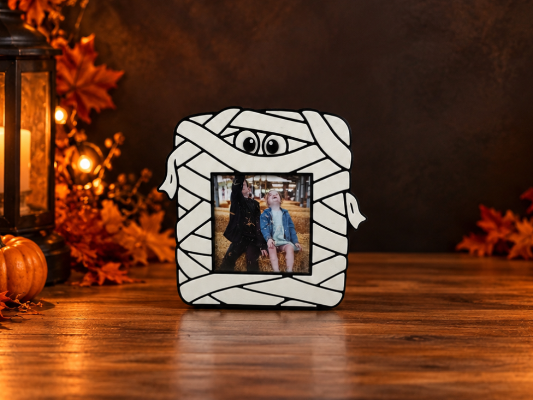 Halloween Mummy | 2x2 Photo Magnet Display 3D model