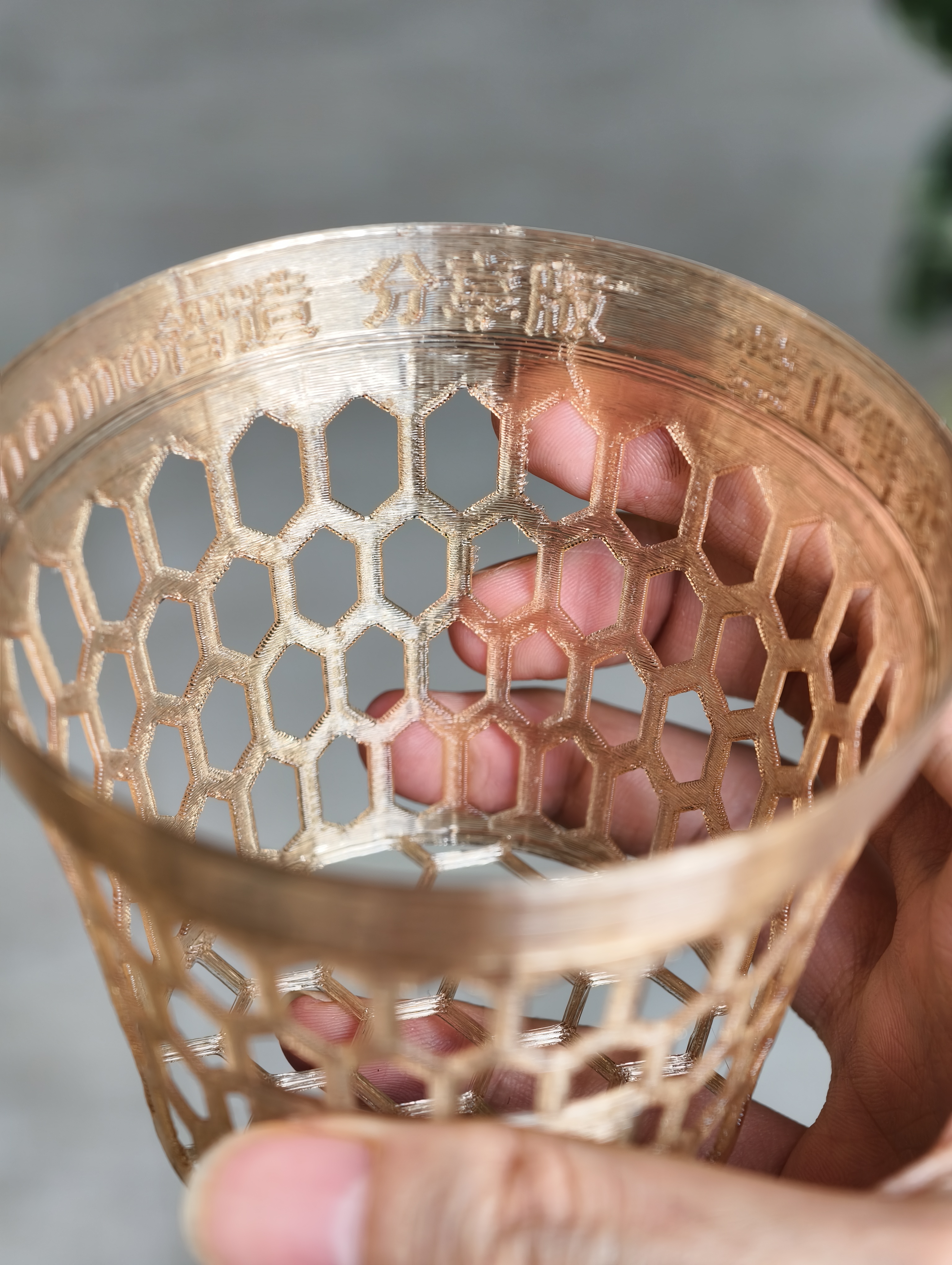 Miniatura 2 do modelo 3D 咖啡杯水培植物定植篮 适配星巴克咖啡杯款