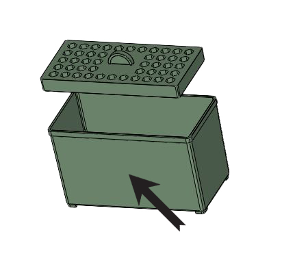 Miniatura 7 do modelo 3D Festool / Tanos Sortainer inserts