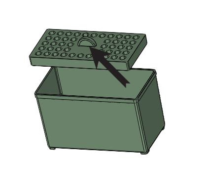Miniatura 8 do modelo 3D Festool / Tanos Sortainer inserts