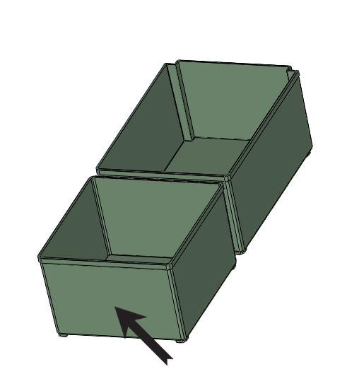 Miniatura 11 do modelo 3D Festool / Tanos Sortainer inserts