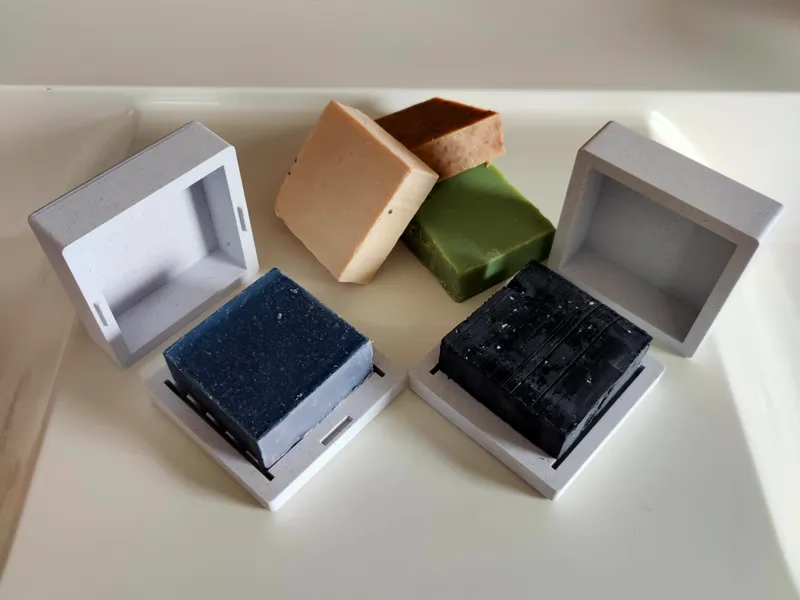 Seifenbox 80x80 für Dr. Squatch