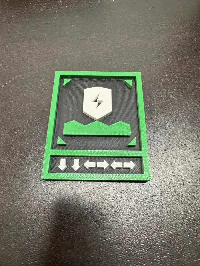 Helldivers 2 Shield Generator Plaque