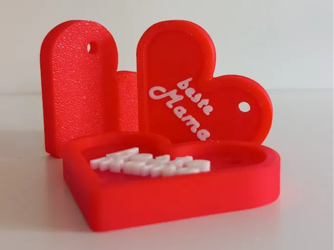 Muttertags Geschenk Anhänger: "beste Mama"