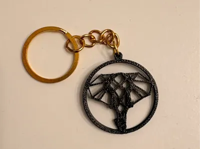 Elephant Keychain