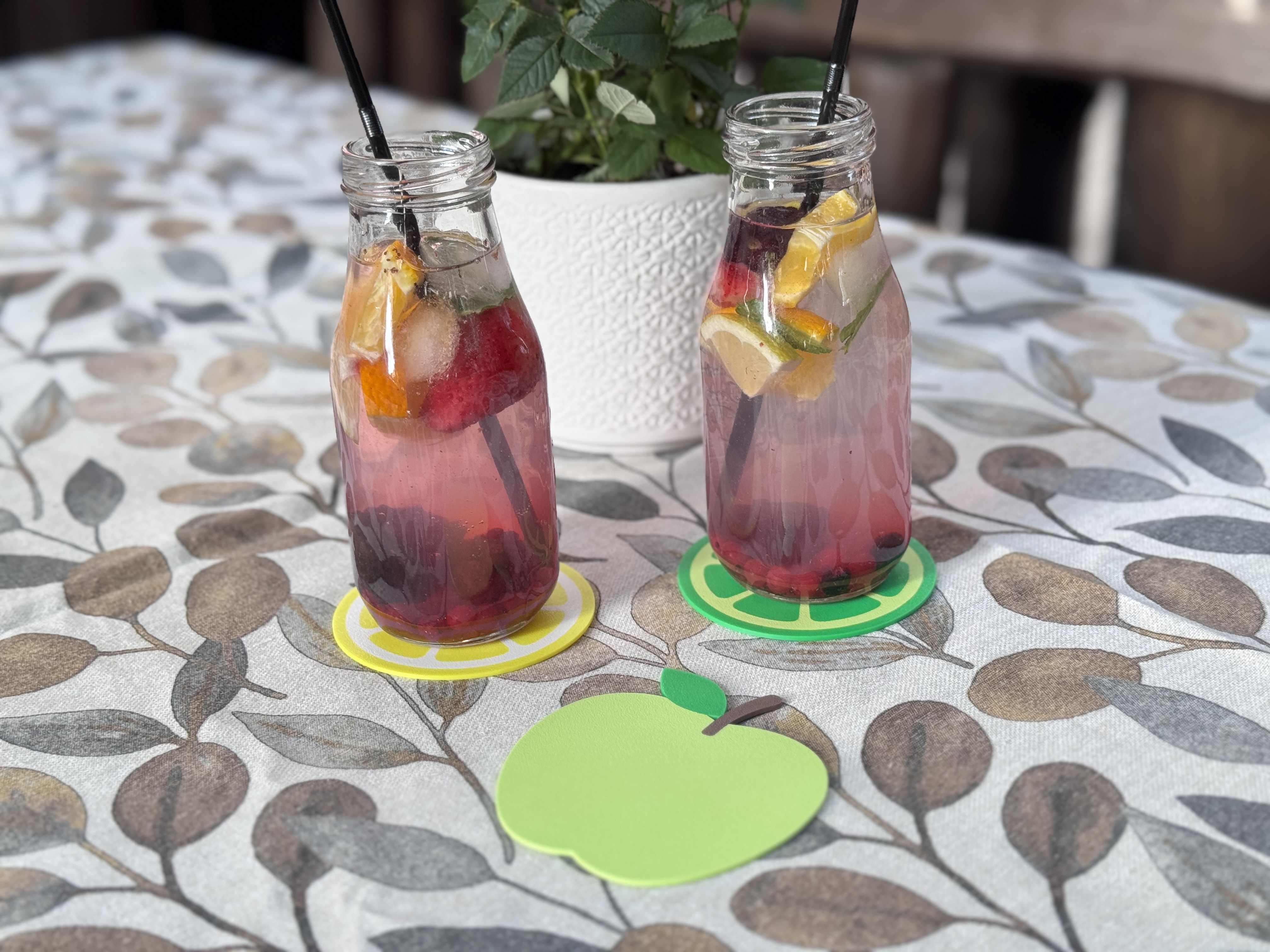 Miniatura 1 do modelo 3D Fruit coaster collection