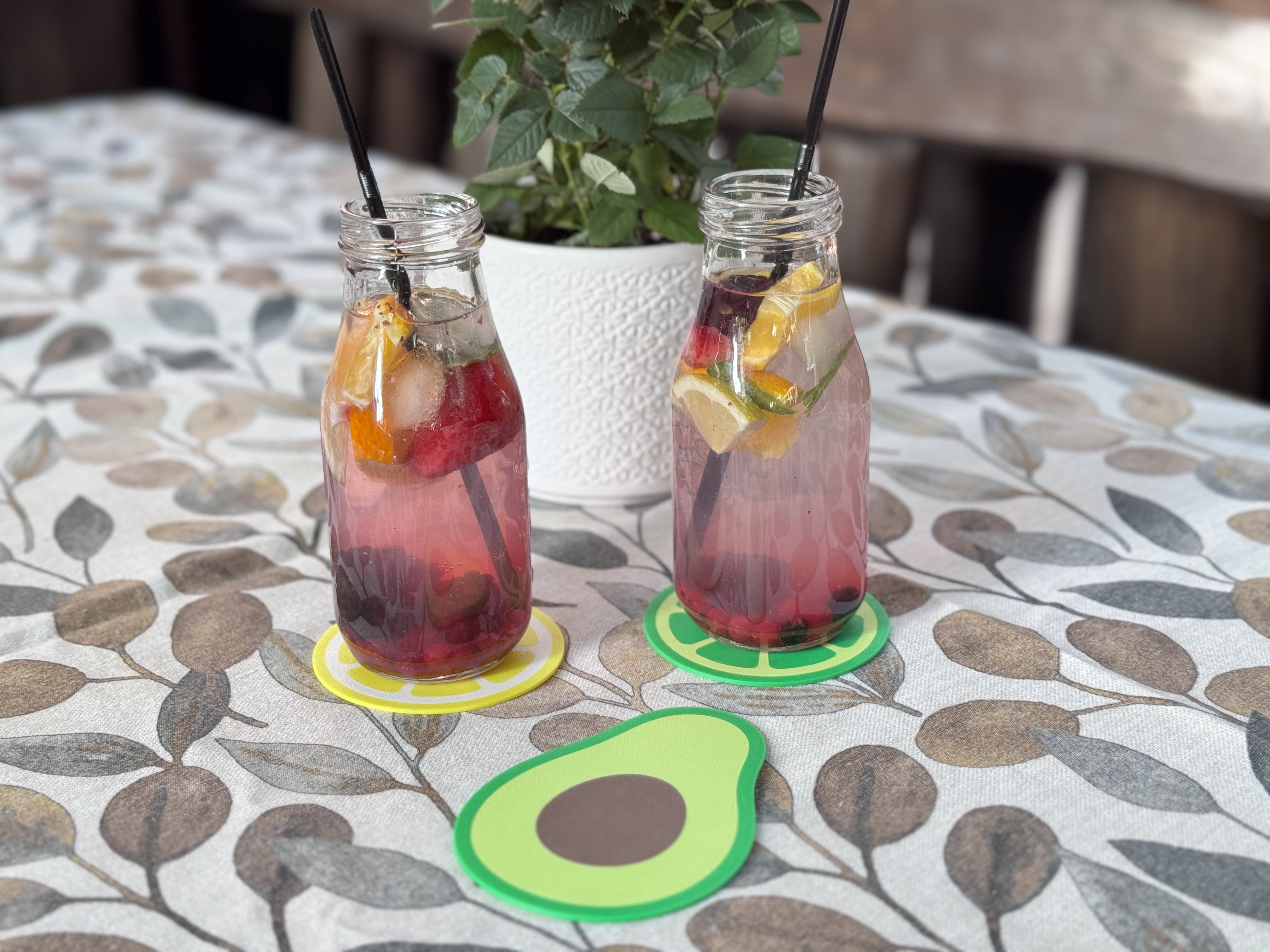 Miniatura 3 do modelo 3D Fruit coaster collection