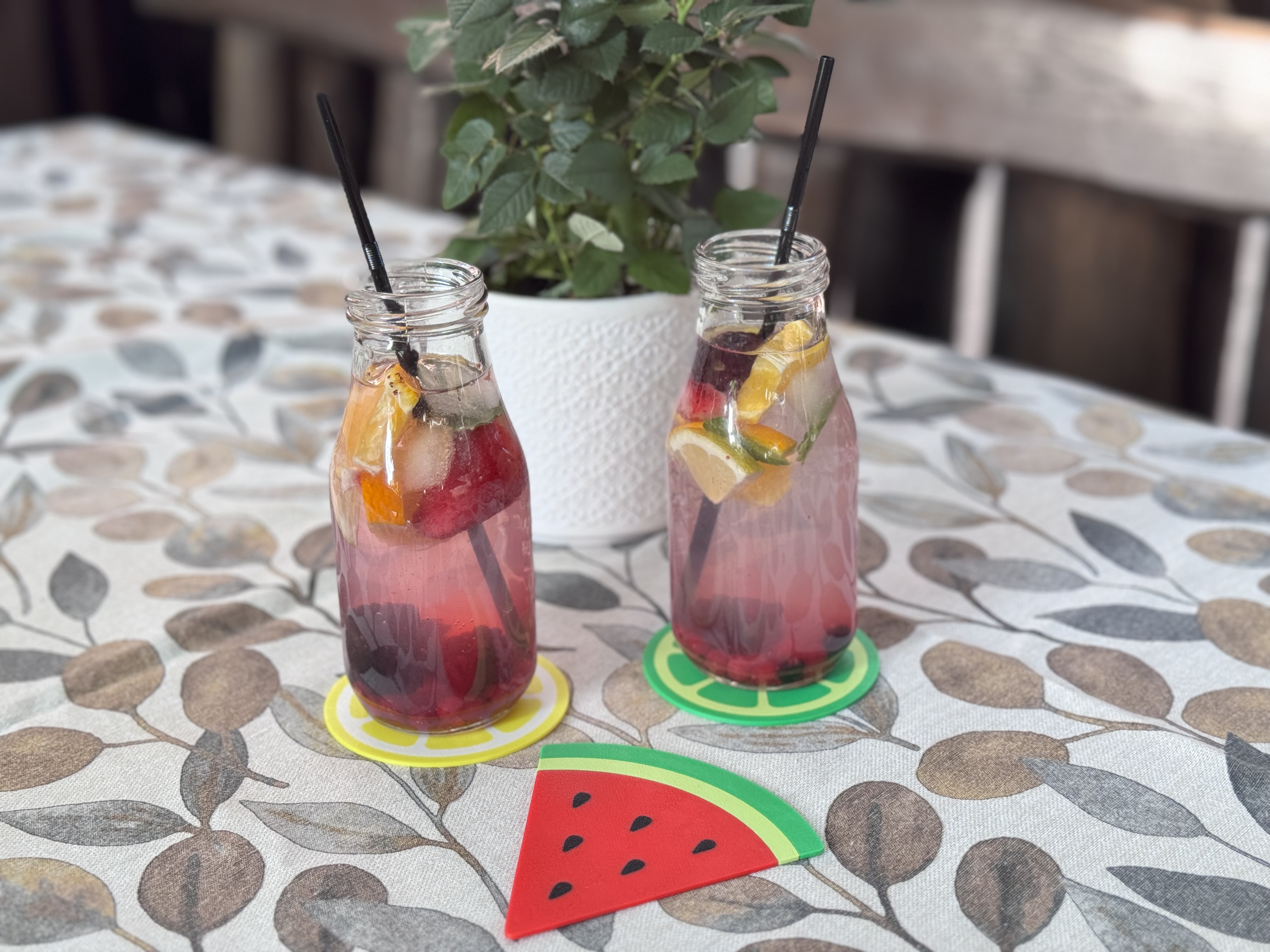 Miniatura 9 do modelo 3D Fruit coaster collection