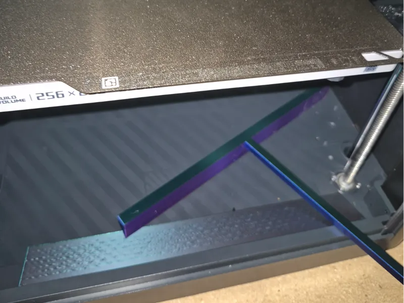 P1S Scraper and Ramp for bottom cleaning