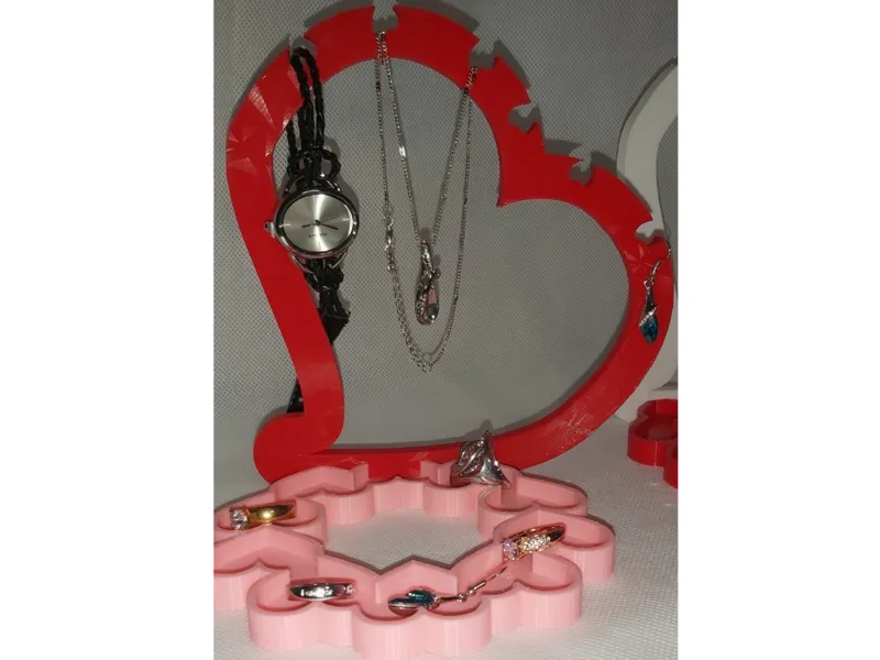 HEART JEWELRY  STAND