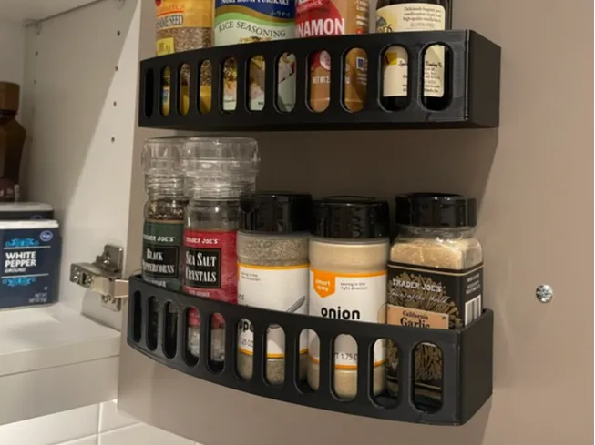 Cabinet Spice Rack (Command Strip)