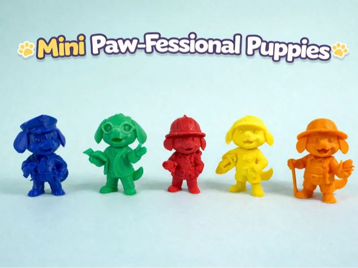 Mini Paw-Fessional Puppies