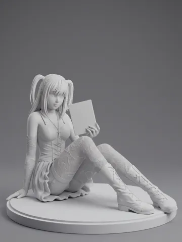 Figura decorativa: Misa Amane Figure Death Note — vista de referencia 2