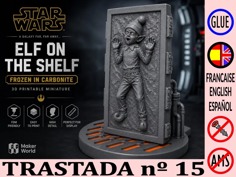 Elf on the Shelf –Daily Prank #15–Carbonite Freeze