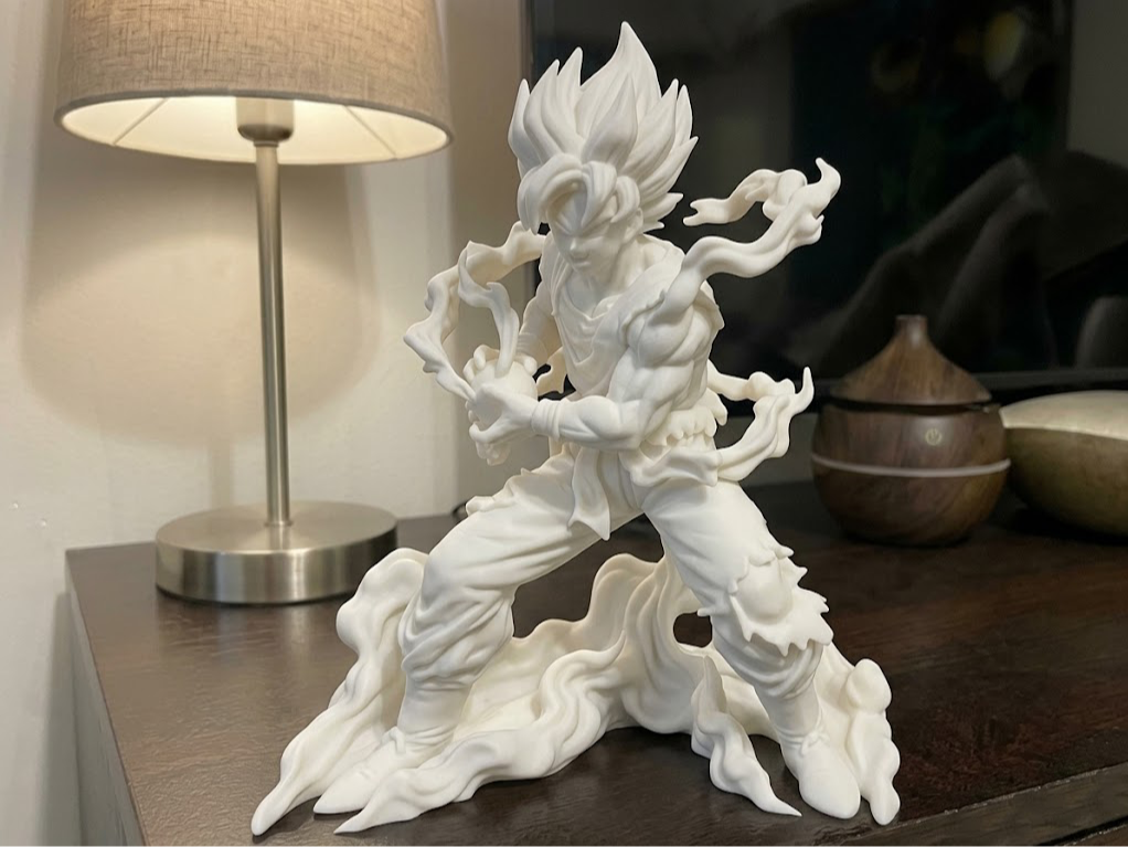 Goku Super Saiyan Kamehameha: Ultra Dettagliato
