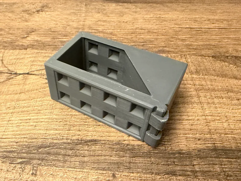 Betonstein 4x2 Schalung mit Schräge