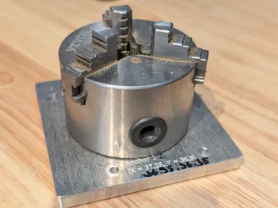 Carvera Air K11-80 lathe chuck mount