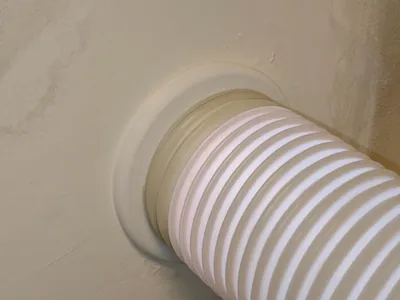 Magnetic Wall Exhaust System for Portable A.C.