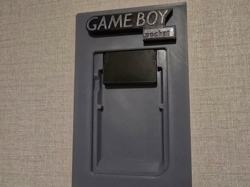 Gameboy Pocket Locking Wall Display