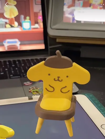 Adorable Acorn Dog Mini Chair